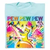 Pew Pew Pew Full Color -Raygunsite Store PEW PEW PEW full color pride folded