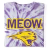 Panthers Meow Tie Dye -Raygunsite Store PanthersTieDye Folded