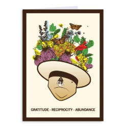 Park Ranger Hat Graphic Greeting Card