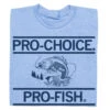 Pro-Choice Pro-Fish -Raygunsite Store ProChoiceProFishShirtRAYGUNfolded