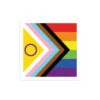 Progress Pride Flag Mini Square Sticker -Raygunsite Store Progress Pride Flag Mini Square Sticker 18467822092863