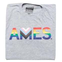 Ames Text Progress Pride Flag
