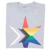Chicago Star Progress Pride Flag -Raygunsite Store ProgressPride ChicagoStar Folded
