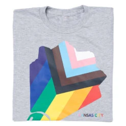 KC Shuttlecock Progress Pride Flag