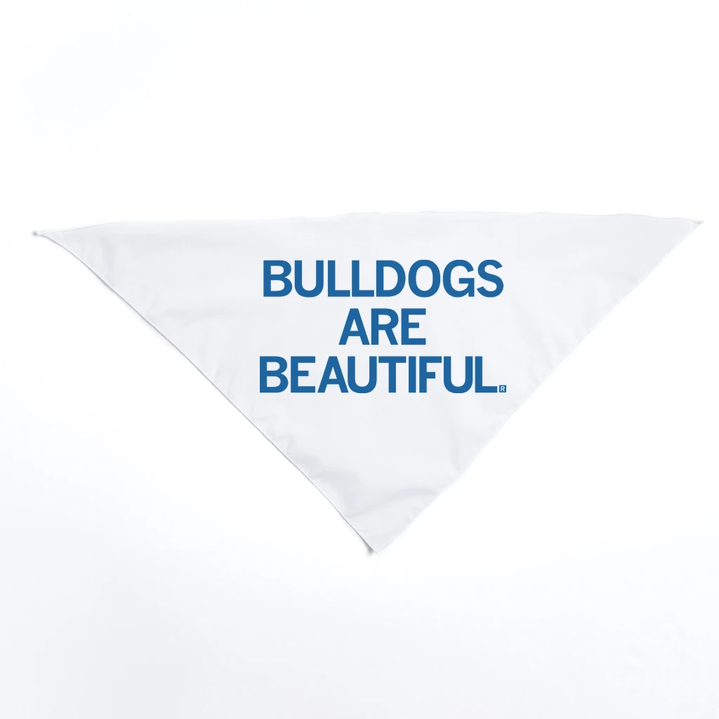 Bulldogs Are Beautiful Dog Bandana 4 Bulldogs Are Beautiful Dog Bandana - Image 2