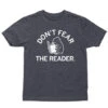 Don't Fear The Reader Kids -Raygunsite Store RAYGUN DON TFEARTHEREADER WHITEONHEATHERCHARCOAL KIDS
