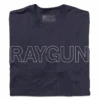 RAYGUN Text Logo Outline Navy Union Made -Raygunsite Store RAYGUN outline navy folded 1