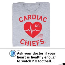 Cardiac Chiefs -Raygunsite Store RAYGUNCardiacChiefsShirtPost