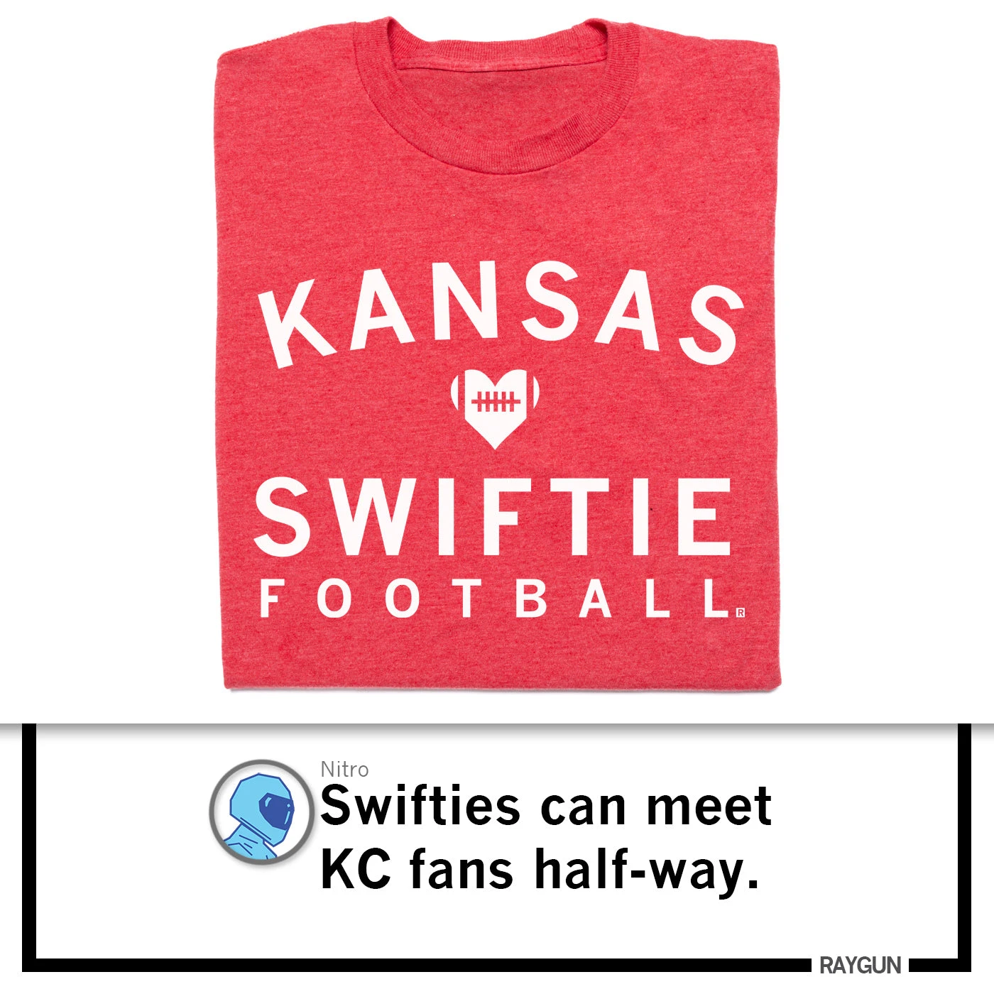 Kansas Swiftie Football Kids 4 Kansas Swiftie Football Kids - Image 2