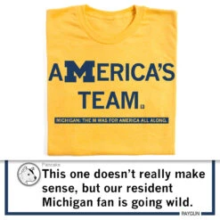 Michigan: Hail Yes -Raygunsite Store RAYGUNMichiganAmerica sTeamShirtPost