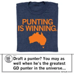 Punting Is Winning Bears -Raygunsite Store RAYGUNPuntingisWinningShirtPost