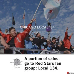 Support Your Local -Raygunsite Store RAYGUNRedStars134infopost