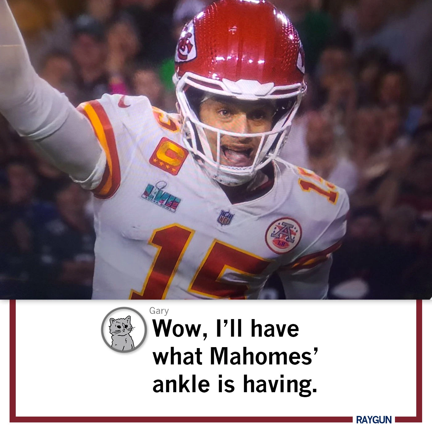 Strength Of Patrick Mahomes Ankle 5 Strength Of Patrick Mahomes Ankle - Image 3