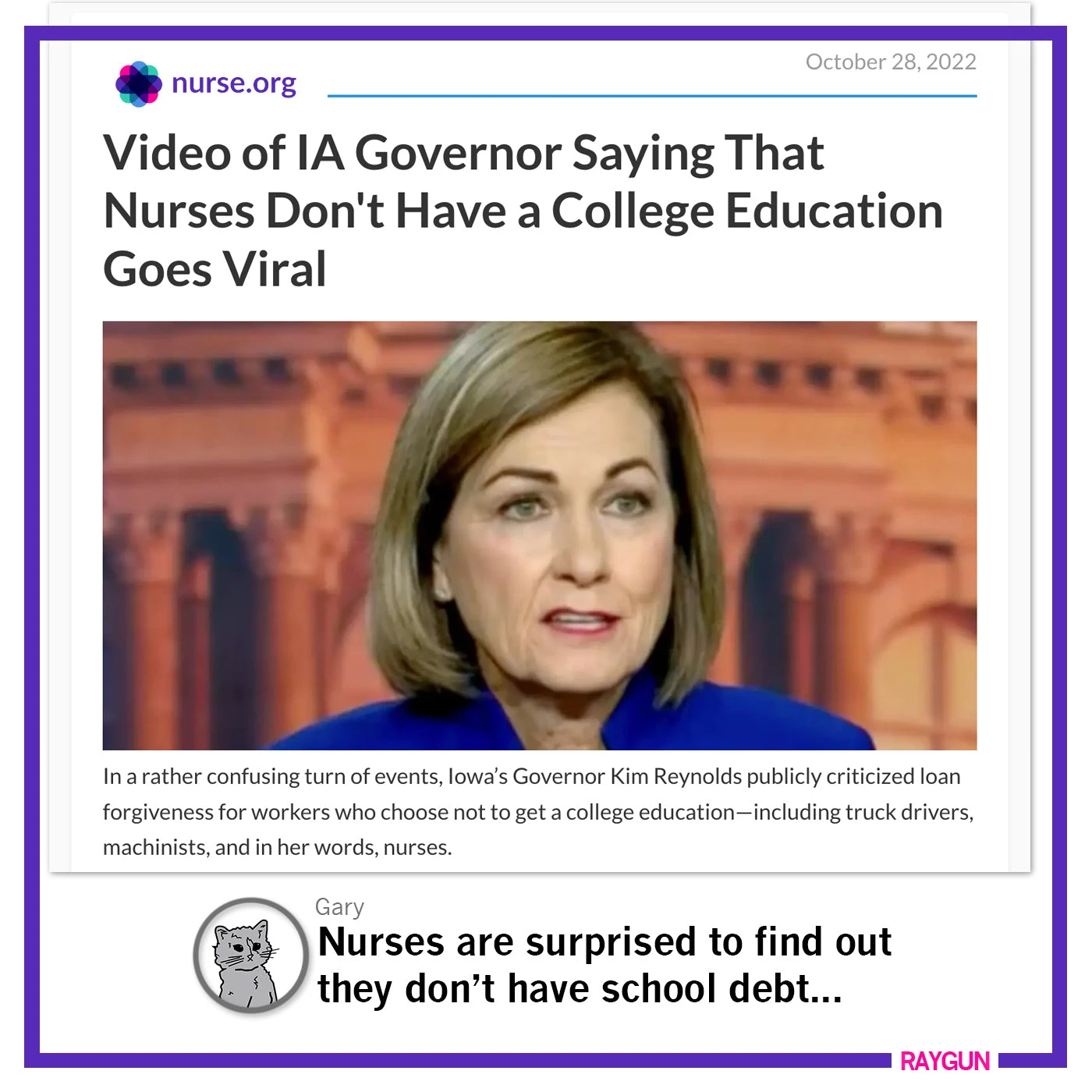Nurses: Smarter Than Your Average Governor 5 Nurses: Smarter Than Your Average Governor - Image 3