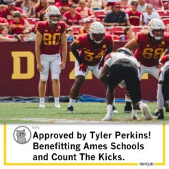 I Cheer For The Punter Red -Raygunsite Store RAYGUNTylerPerkinsInfoPost