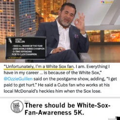 Unfortunately I'm A White Sox Fan -Raygunsite Store RAYGUn White Sox Fan Info Post