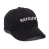 RAYGUN Curved Logo Baseball Cap 1 RAYGUN Curved Logo Baseball Cap -Raygunsite Store Raygun Angle