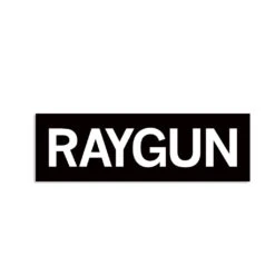 RAYGUN Text Logo Bumper Sticker