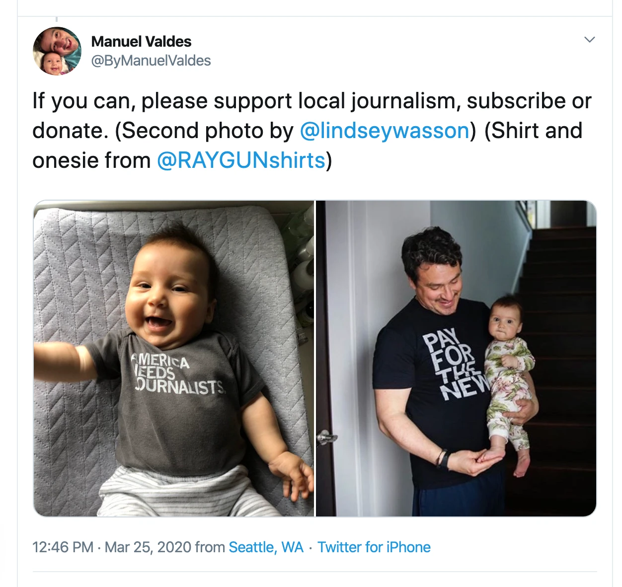 America Needs Journalists Onesie 7 America Needs Journalists Onesie - Image 5