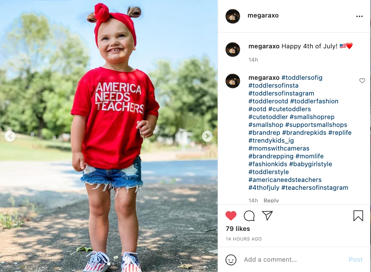 America Needs Teachers Kids Red 4 America Needs Teachers Kids Red - Image 2