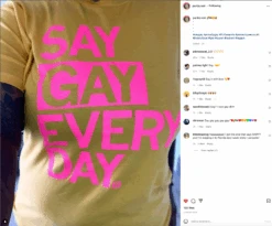 Say Gay Every Day Gold 18 Say Gay Every Day Gold -Raygunsite Store ScreenShot2022 03 18at4.34.48PM