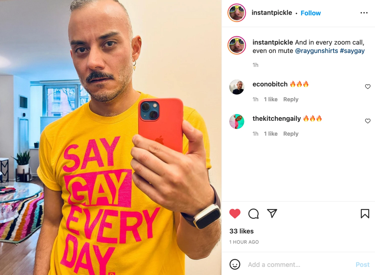 Say Gay Every Day Gold 9 Say Gay Every Day Gold - Image 7