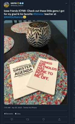 Things Kim Reynolds Has Done Notebook 9 Things Kim Reynolds Has Done Notebook -Raygunsite Store ScreenShot2022 04 20at8.14.44AM