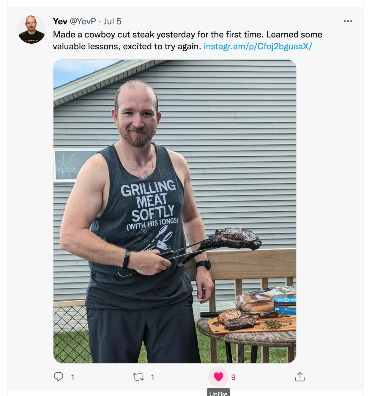 Grilling Meat Softly Tank Top 5 Grilling Meat Softly Tank Top - Image 3