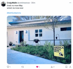 America Needs Bees Yard Sign -Raygunsite Store ScreenShot2024 05 10at8.06.20AM