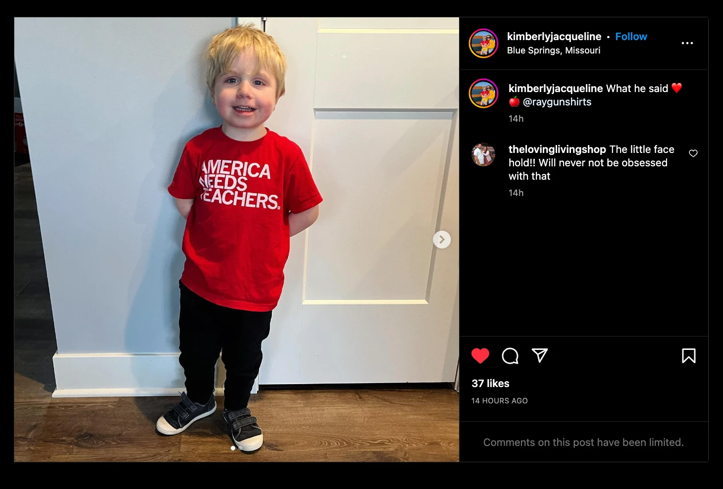 America Needs Teachers Kids Red 5 America Needs Teachers Kids Red - Image 3