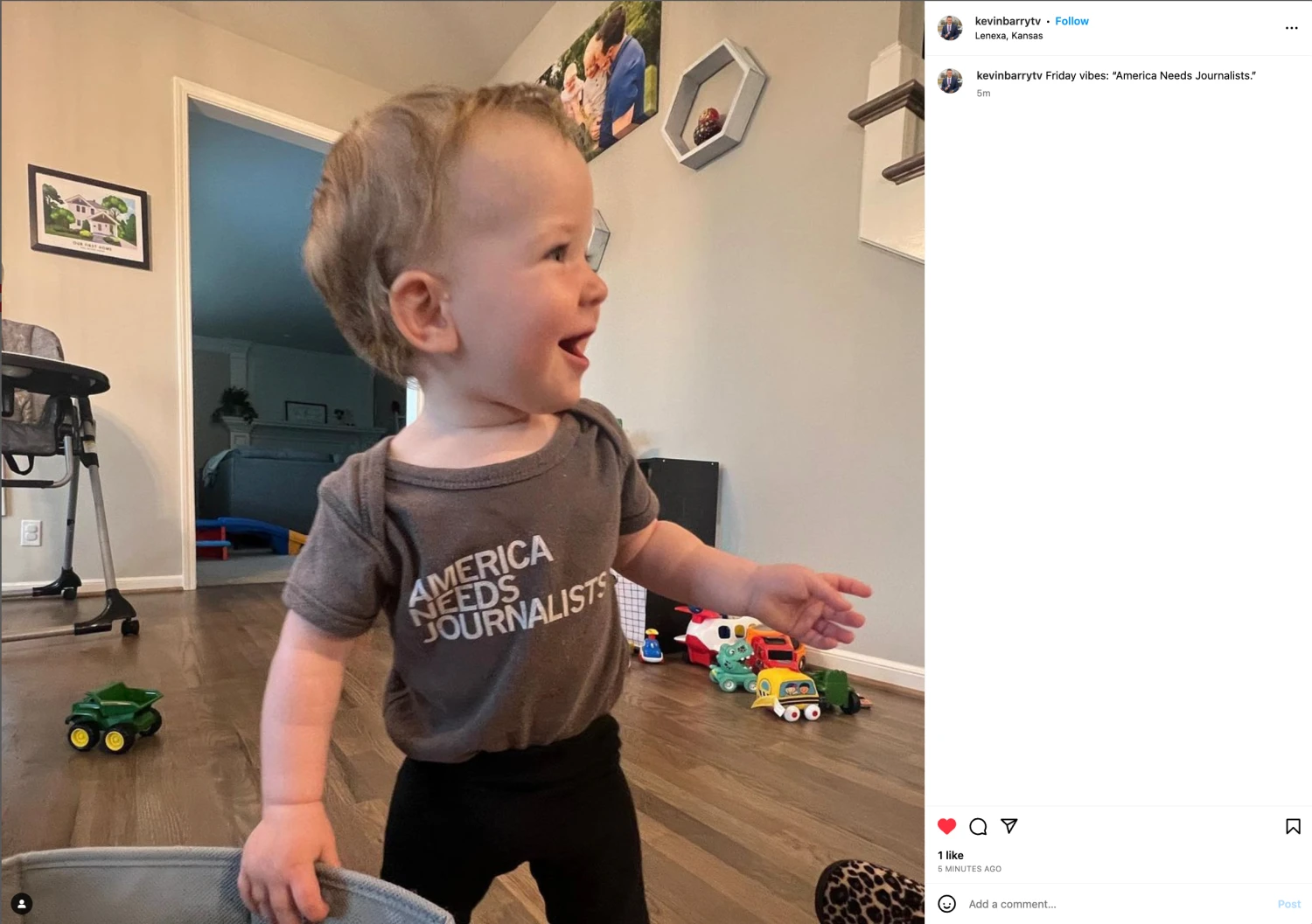 America Needs Journalists Onesie 8 America Needs Journalists Onesie - Image 6