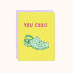 Party Mountain: You Croc Greeting Card -Raygunsite Store Screenshot2024 02 29at2.07.13PM