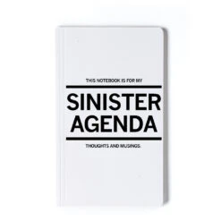 Sinister Agenda Notebook