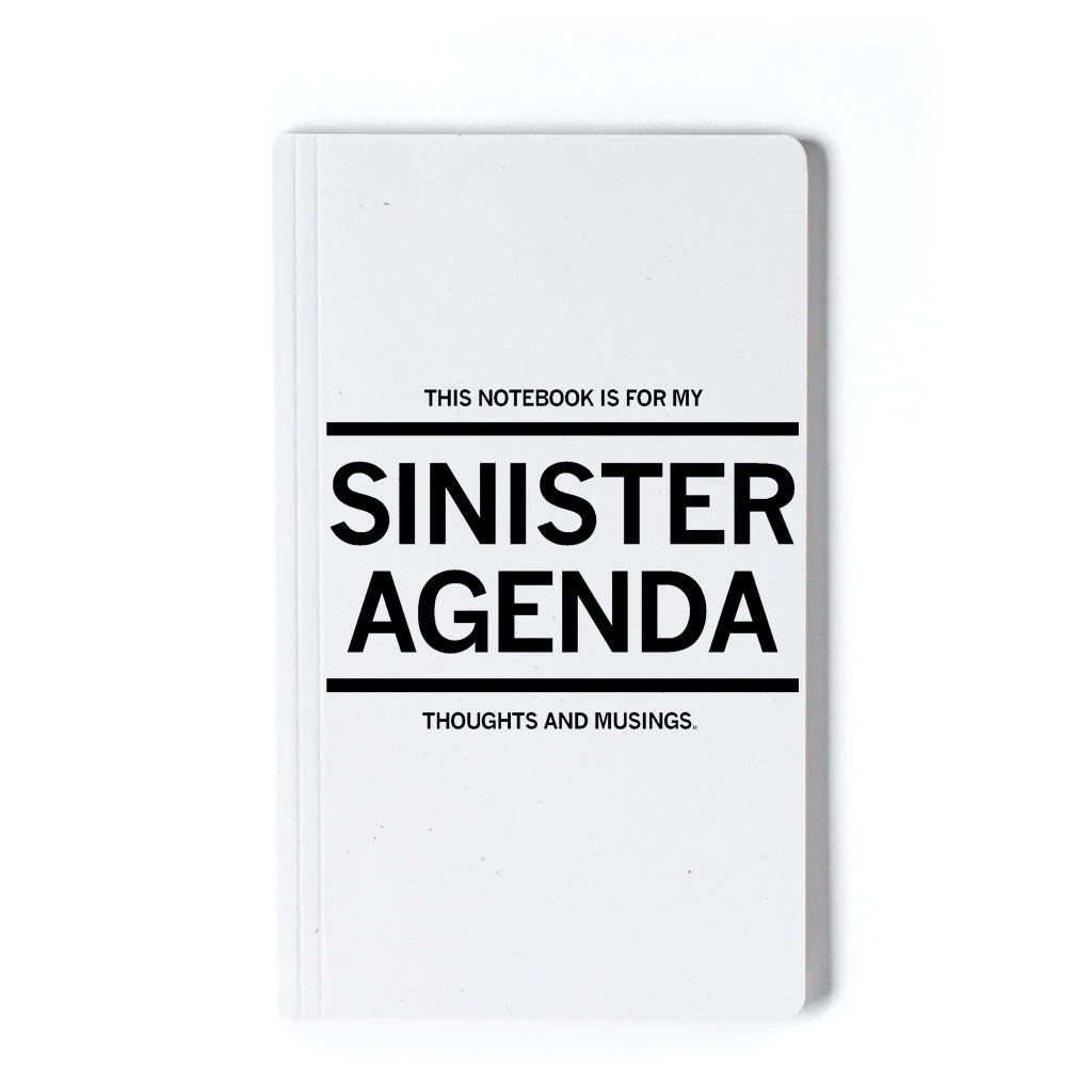 Sinister Agenda Notebook 3 Sinister Agenda Notebook