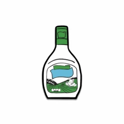 Ranch Bottle Die-Cut Sticker