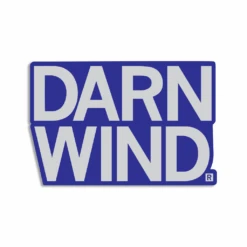 Darn Wind Die-Cut Sticker