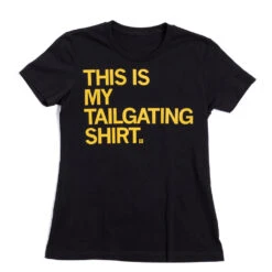 Tailgating Black & Gold -Raygunsite Store TailgatingBlack Gold Snug Flat