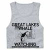 Great Lakes Whale Watching Tank Top -Raygunsite Store Tank great lakes whale watching folded
