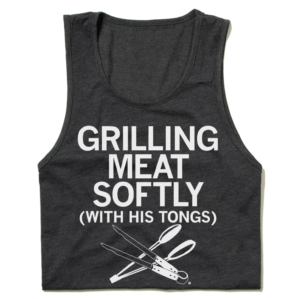 Grilling Meat Softly Tank Top 3 Grilling Meat Softly Tank Top