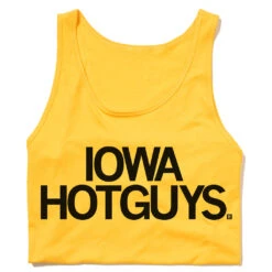 Iowa Hotguys Text Tank Top