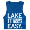 Lake It Easy Tank Top -Raygunsite Store Tank.Lake It Easy chair folded