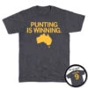 Punting Is Winning Charcoal 1 Punting Is Winning Charcoal -Raygunsite Store ToryTaylorPuntingisWinning2022 graphite
