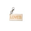 Loved Wood Keychain -Raygunsite Store WoodKeychain NAME 34