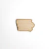 Iowa Outline Wood Magnet -Raygunsite Store WoodMagnet NAME 11