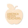 America Needs Teachers Wood Magnet -Raygunsite Store america needs teachers wood magnet