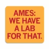 Ames: Lab For That Sticker -Raygunsite Store ames we have a lab sticker