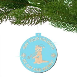Gay And Merry Ornament