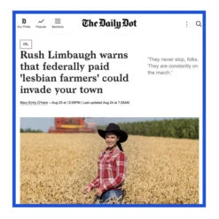 Lesbian Farmers Black -Raygunsite Store blacksocialmedia1