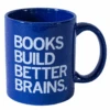 Books Build Better Brains Mug -Raygunsite Store books build better brains mug