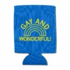 Gay And Wonderful Can Cooler -Raygunsite Store can cooler raygun pride gay and wonderful